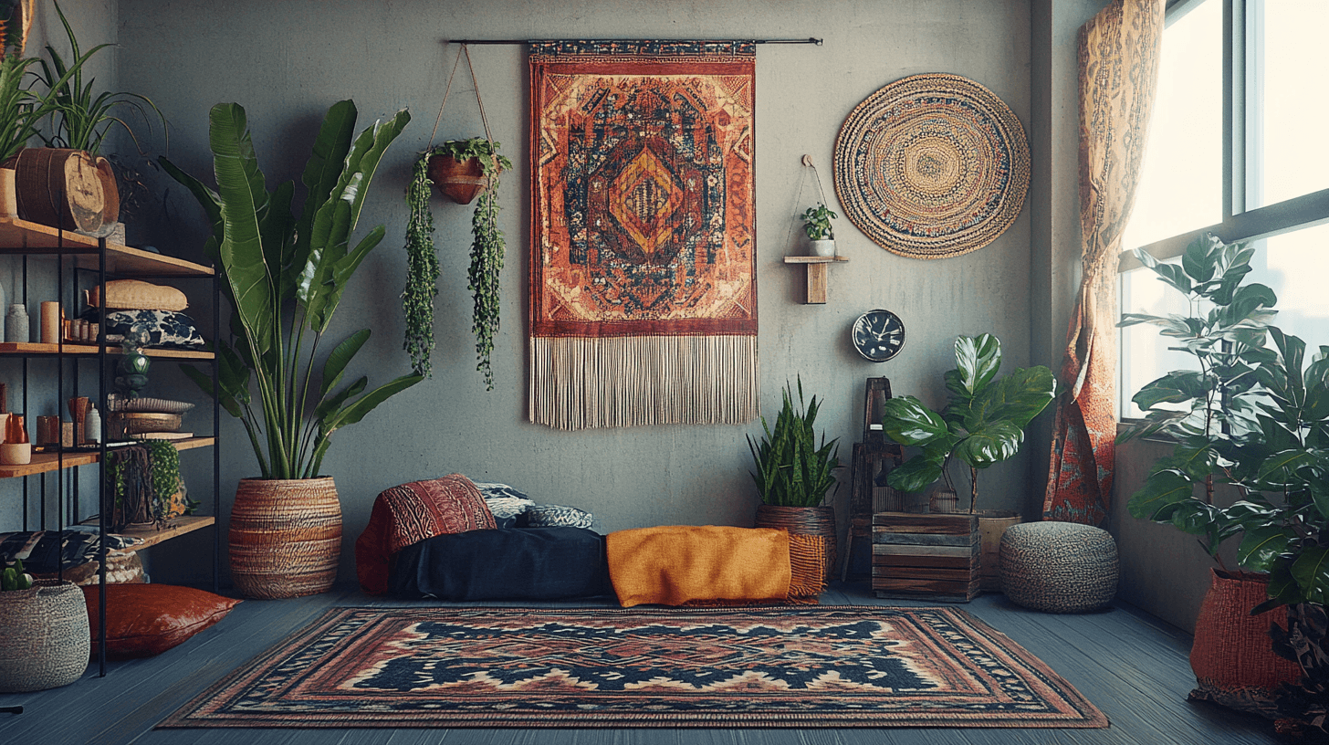 Einrichtung im Industrial Boho Stil
