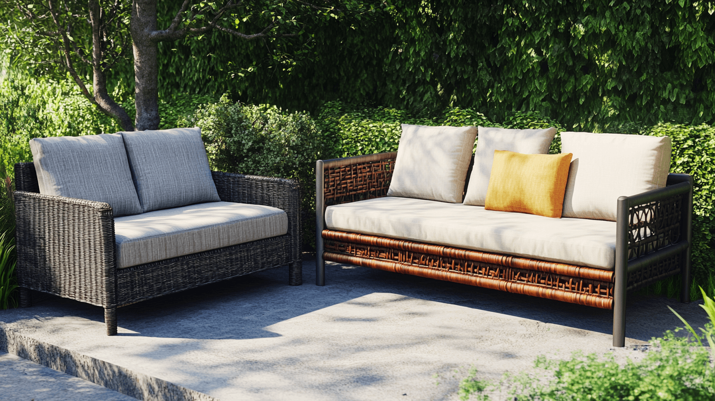 Materialien für Outdoor-Sofas: Haltbarkeit und Pflege