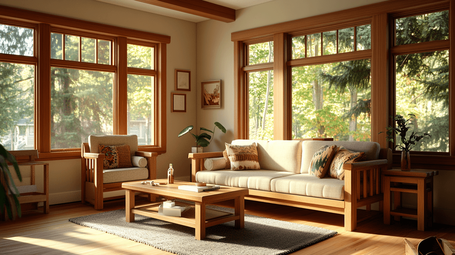 Craftsman-Stil: Handwerkliche Details und natürliche Materialien