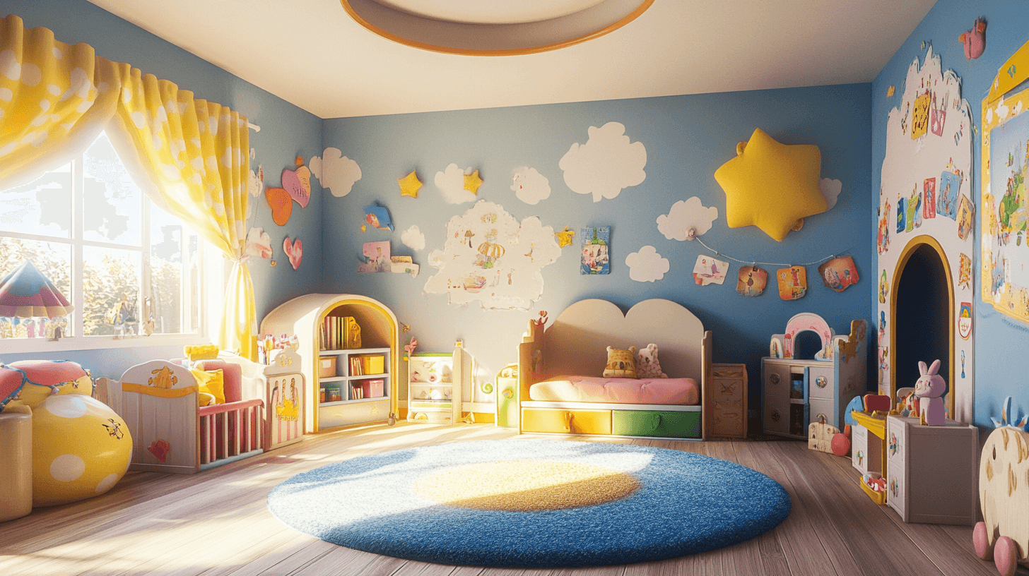 Kinderzimmer mit Thema: Kreatives Design für jedes Kind