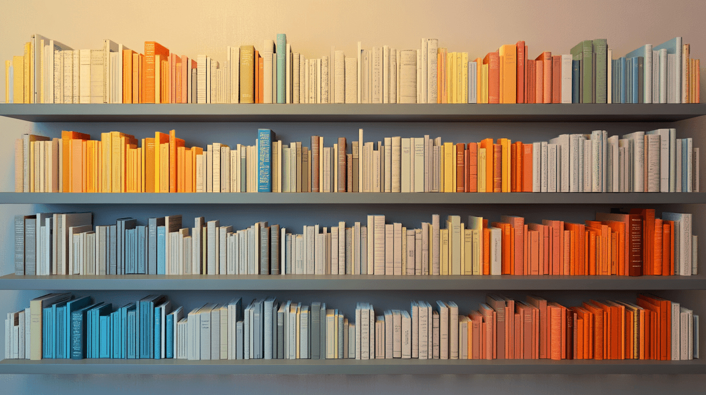 Kreative Wandgestaltung mit Büchern