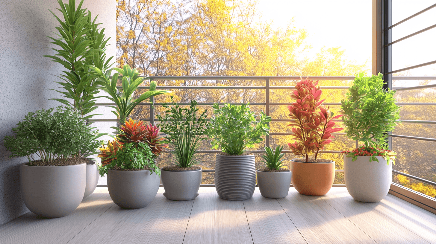 Einfach zu pflegende Kübelpflanzen für Balkon und Terrasse