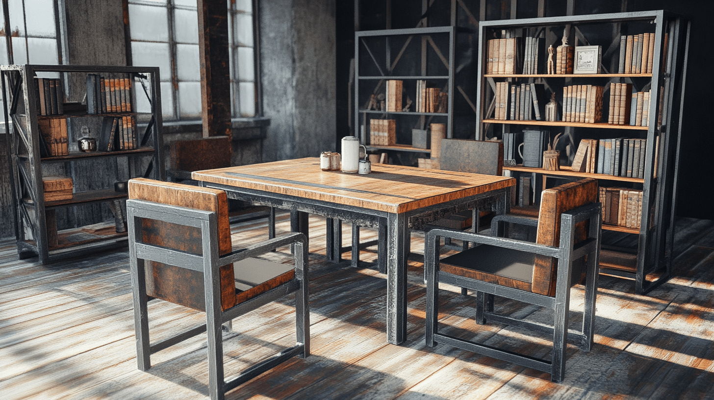 Möbel im Industrial Chic: Funktionalität begegnet Design