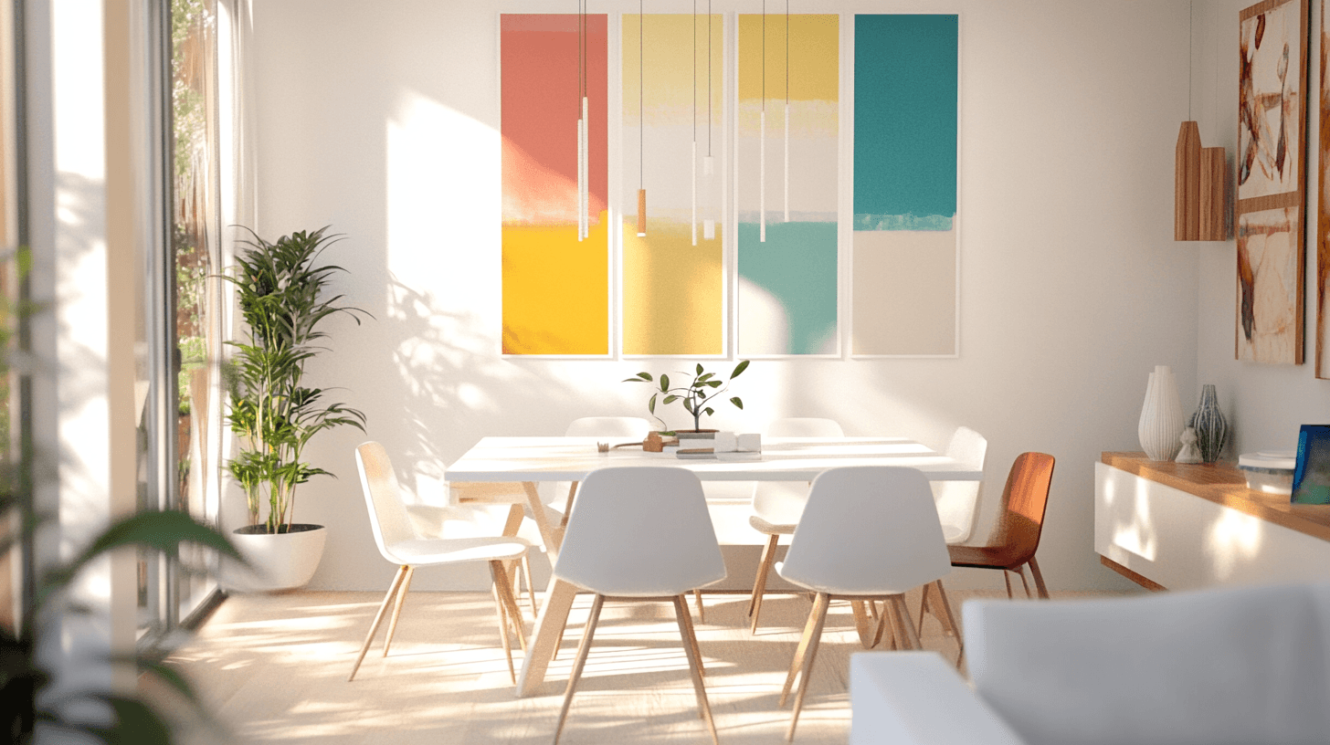 Esszimmer: Weisse Möbel für ein frisches Ambiente