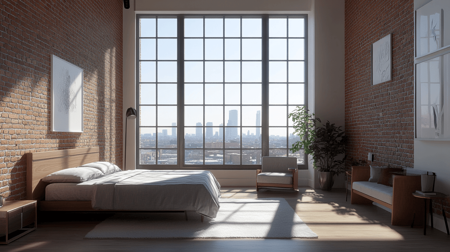 Schlafzimmer im Loft-Stil: Modern und offen einrichten