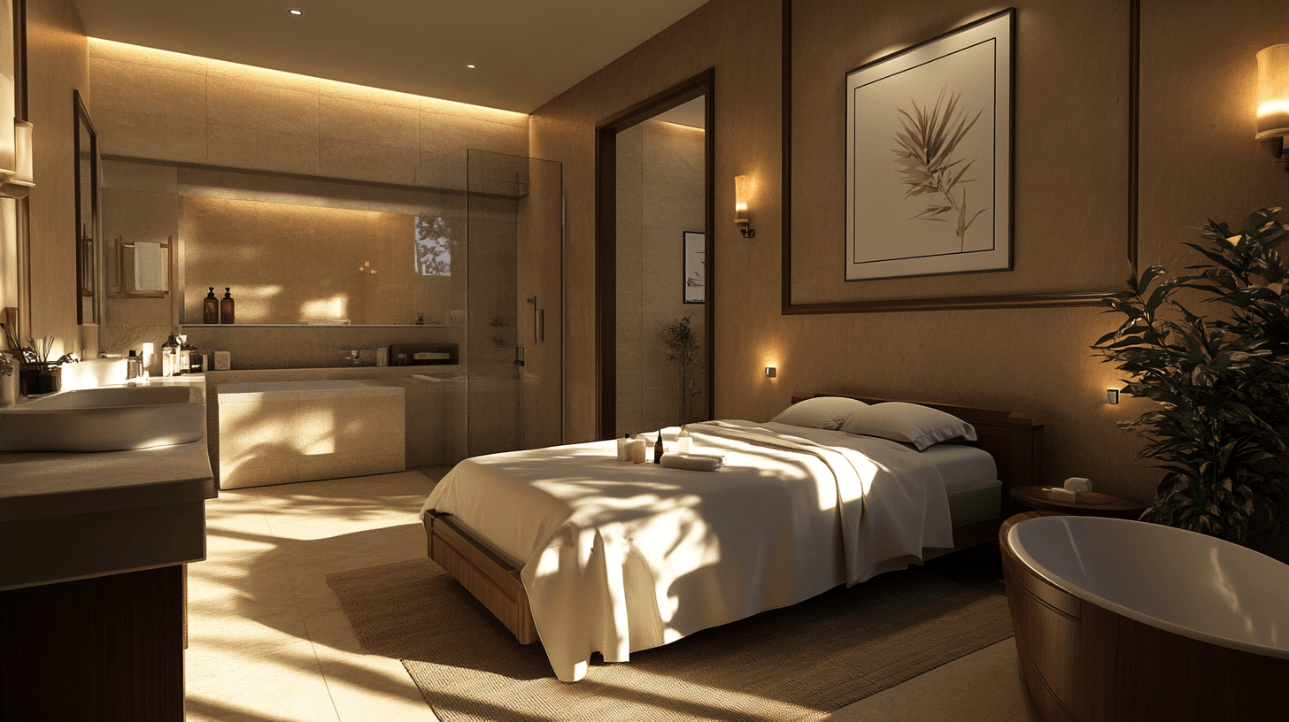 Gästezimmer mit privatem Bad: Luxus und Komfort für Besucher