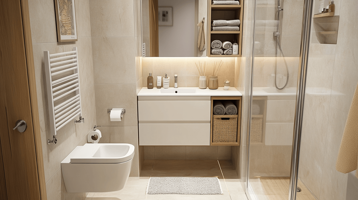 Kleine Badezimmer geschickt gestalten: Platzwunder auf kleinem Raum