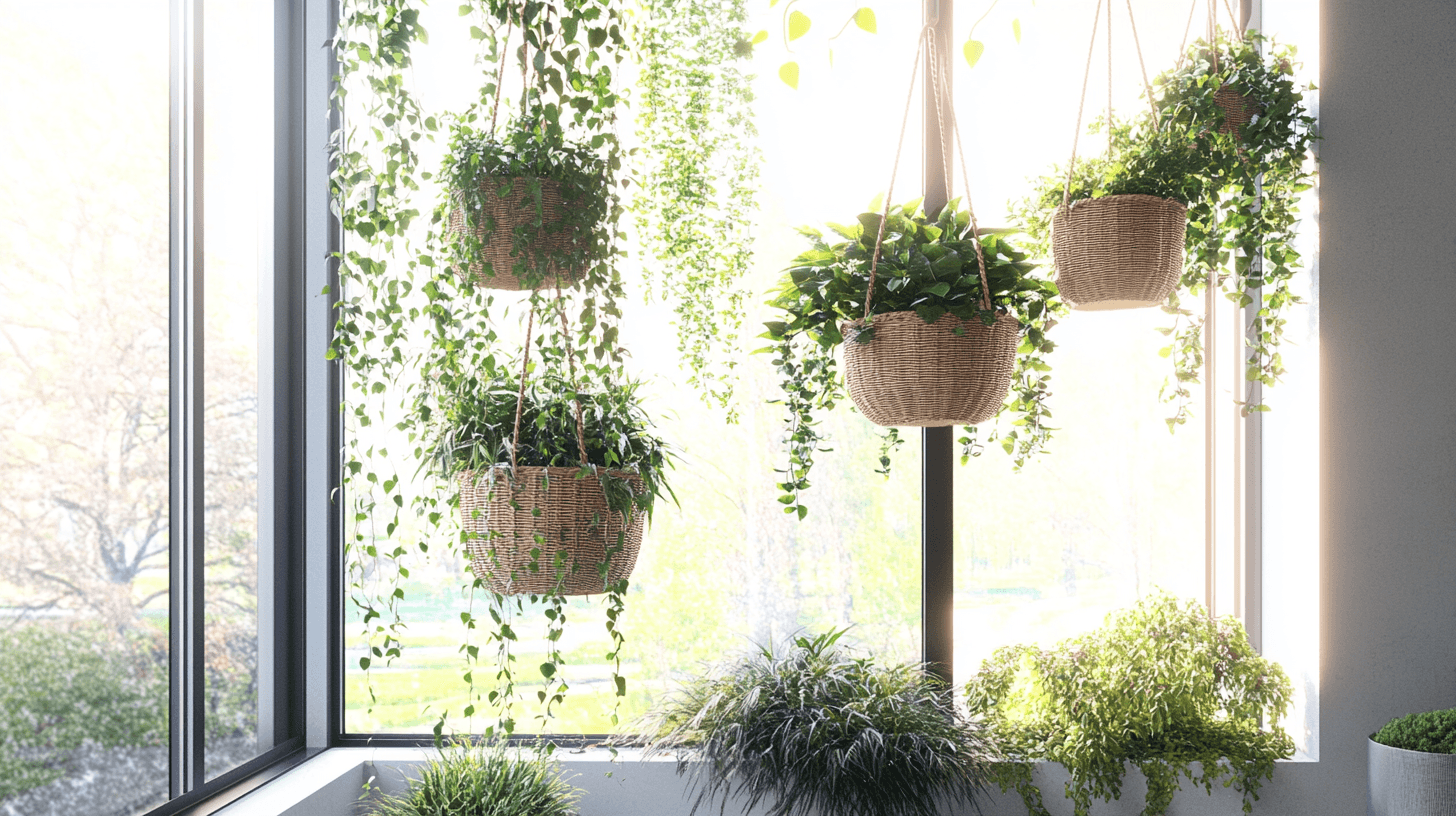 Dekorieren mit Blumenampeln: Schwebende Gärten für dein Daheim