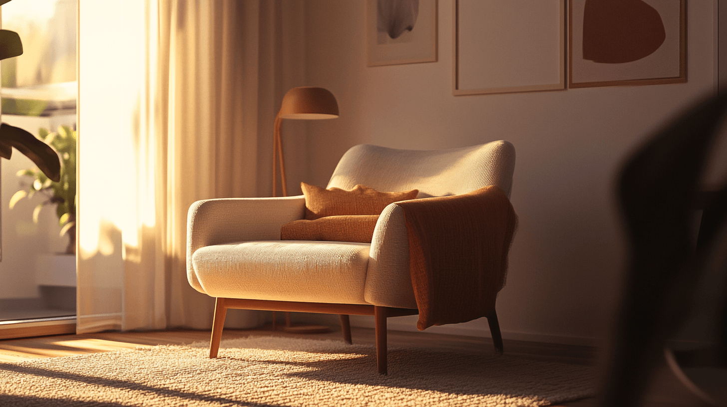 Möbel für Cozy Minimalism: Weniger ist mehr, aber behaglich