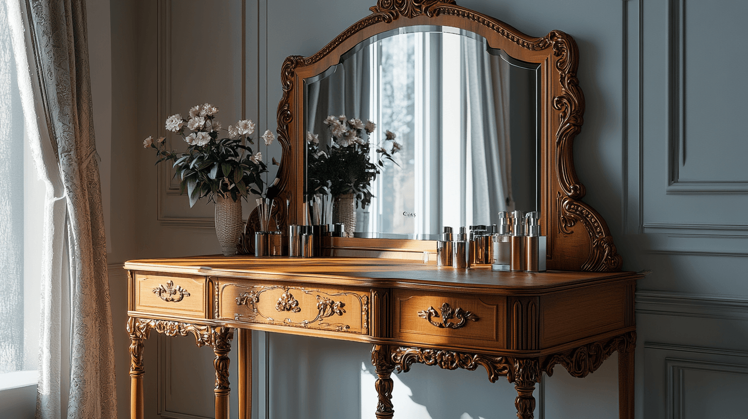 Klassische Schminktische: Eleganz und Funktionalität in einem