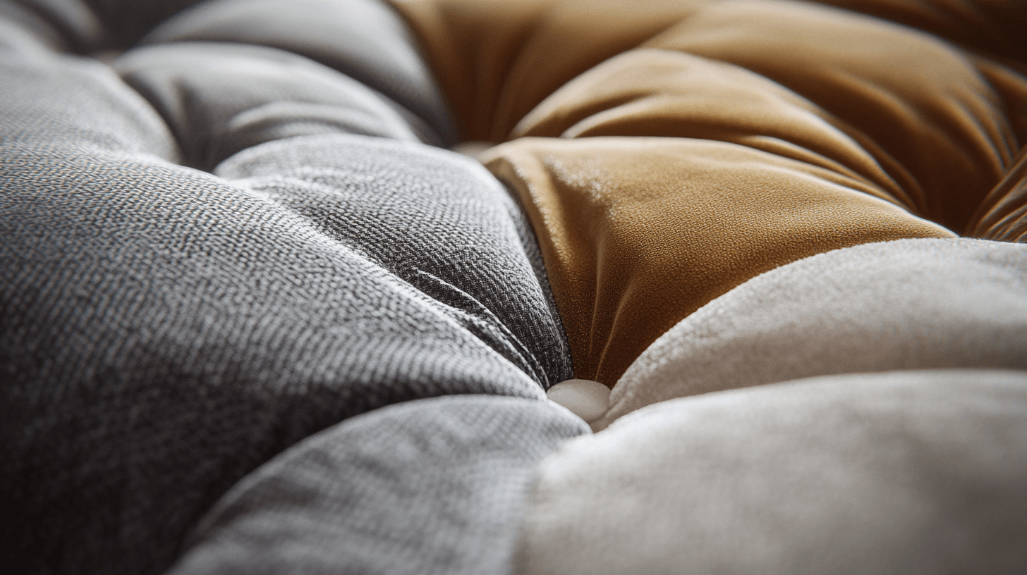 Materialien und Pflege von gepolsterten Betten
