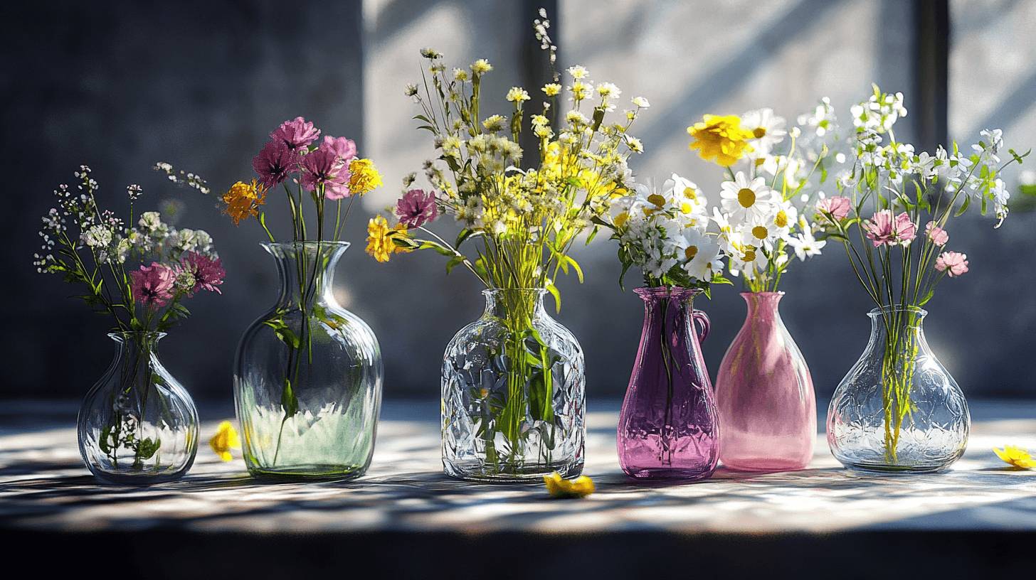 Glasvasen: Zeitlose Eleganz für jedes Zimmer