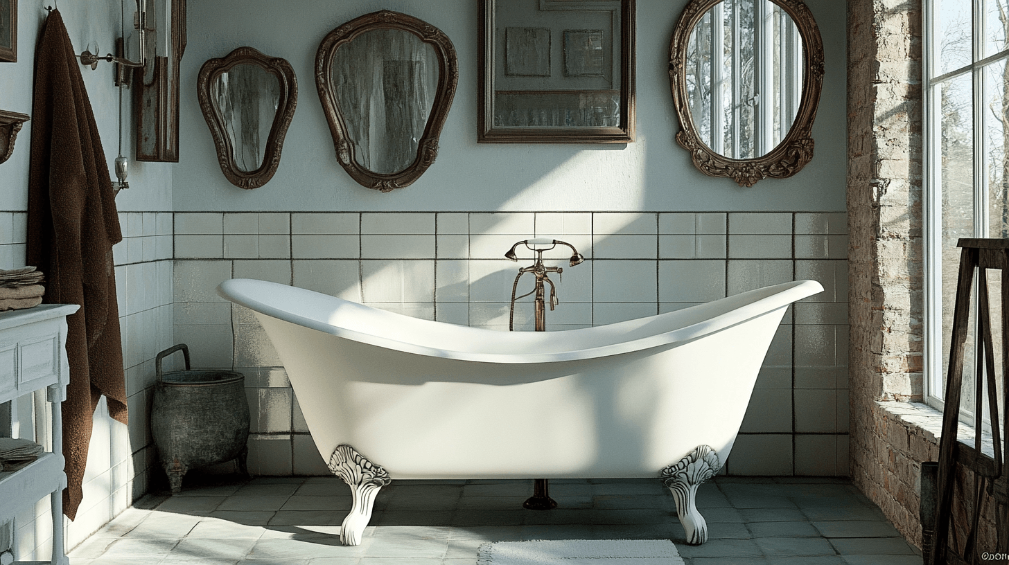 Vintage Badezimmer: Nostalgie und Charme im Nassbereich
