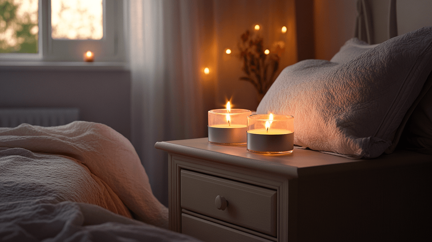 Kerzen im Schlafzimmer: Entspannung und Romantik pur