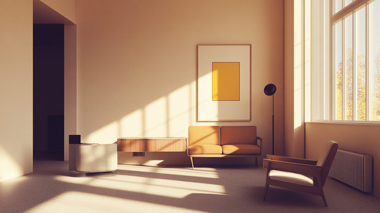 Dekoration im Bauhaus-Stil: Weniger ist oft mehr