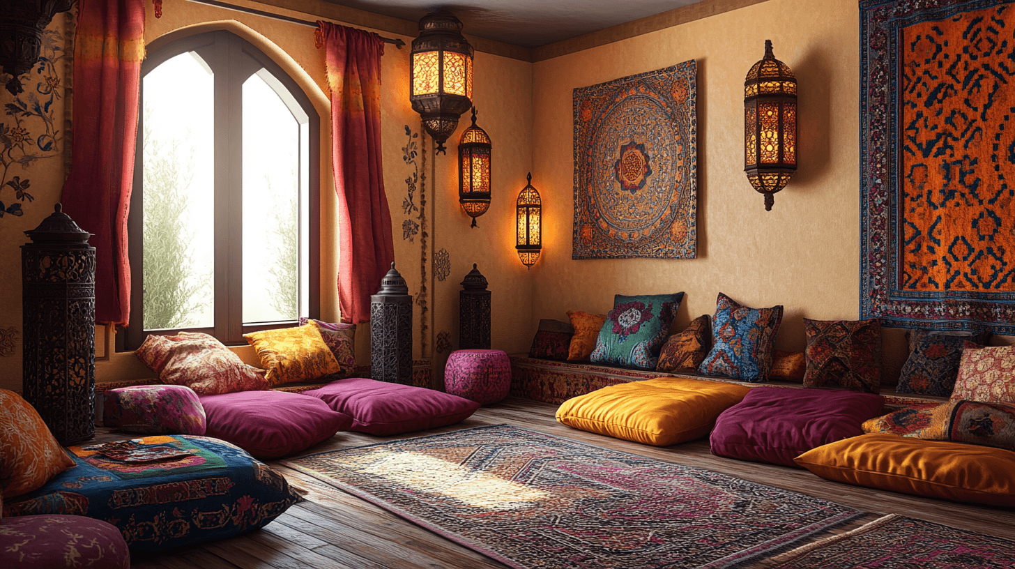 Orientalische Deko: Farben und Muster