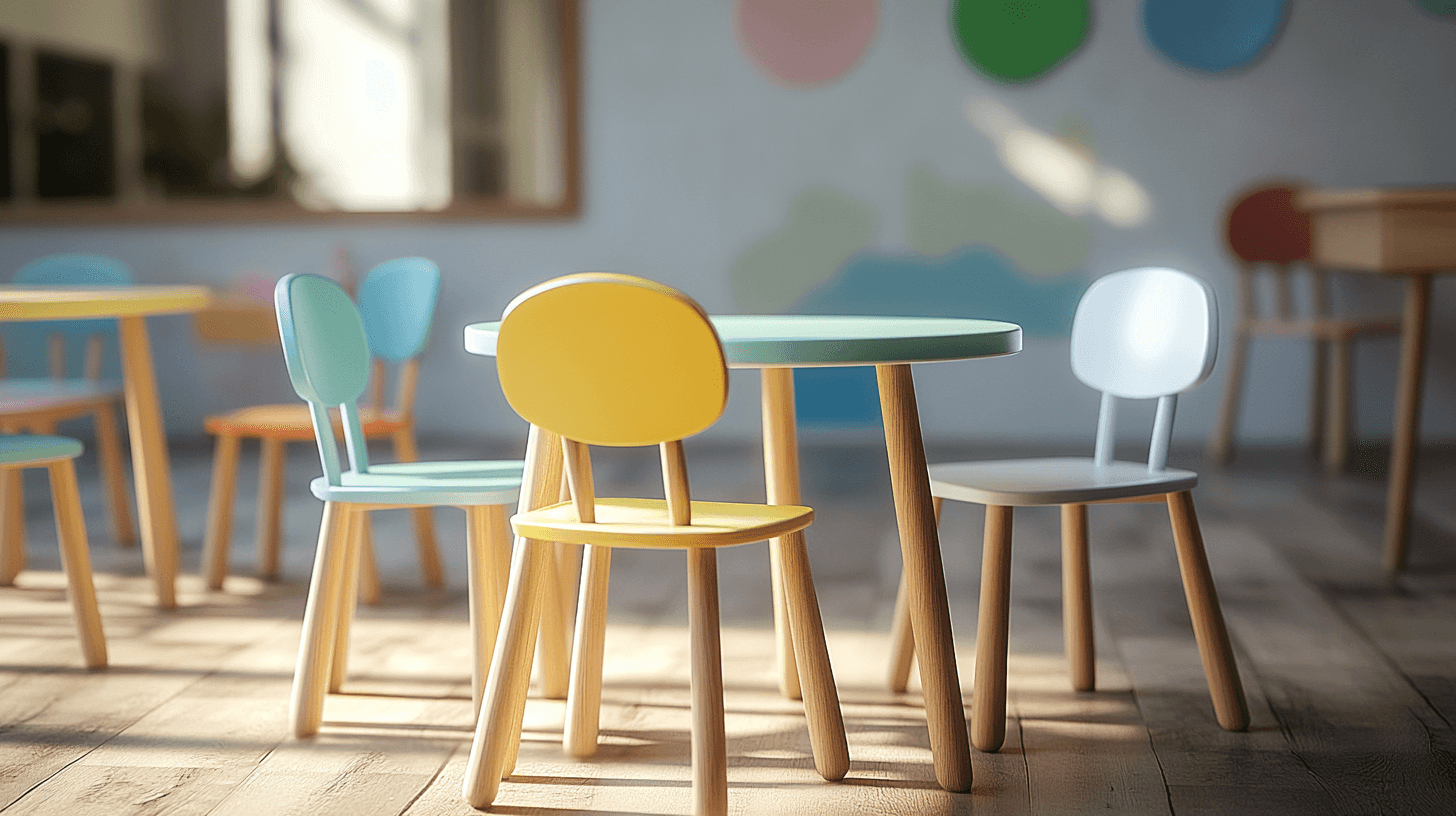 Ergonomische Stühle für junge Künstler