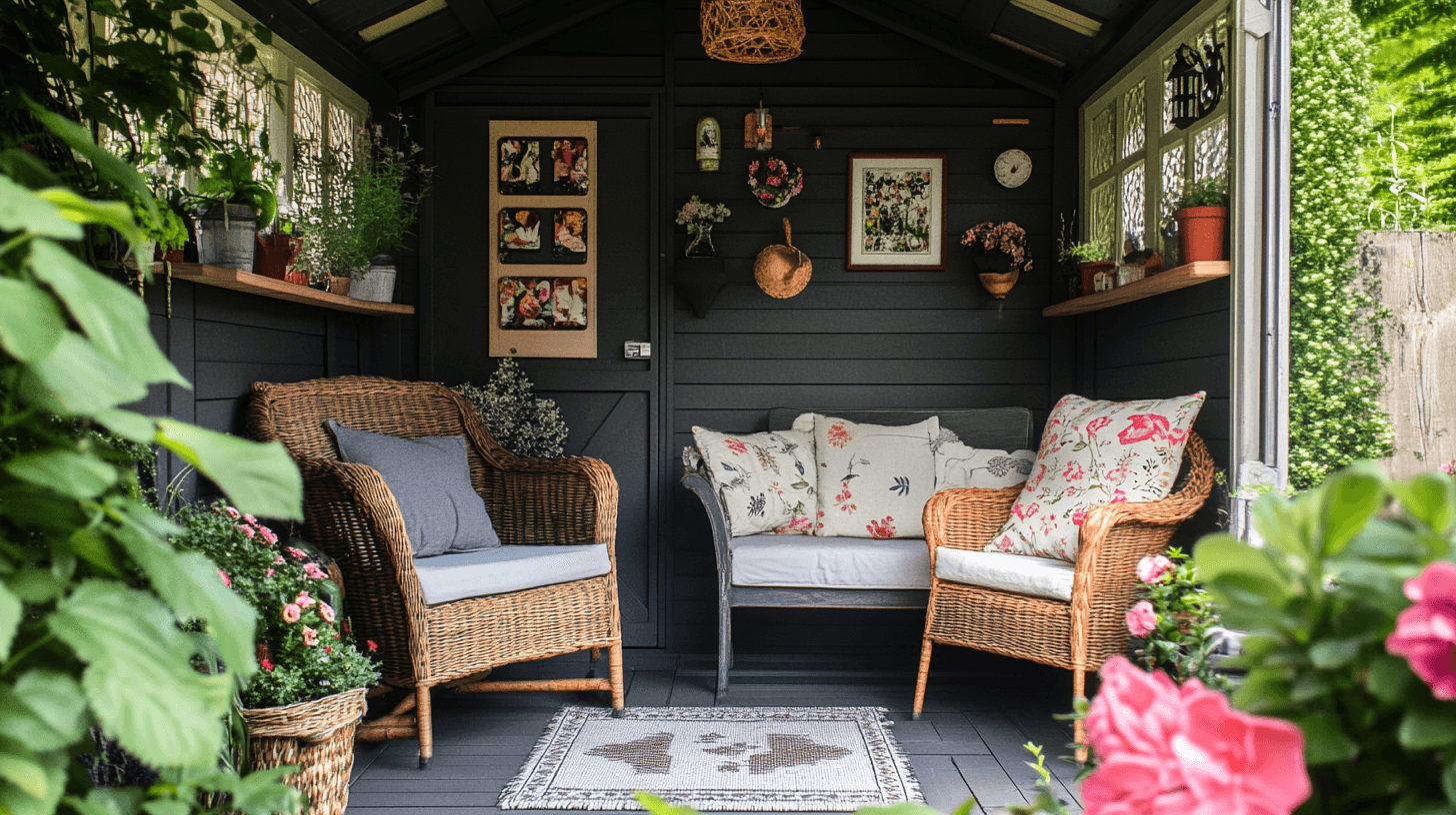 Ideen zur Gestaltung deines Gartenhauses