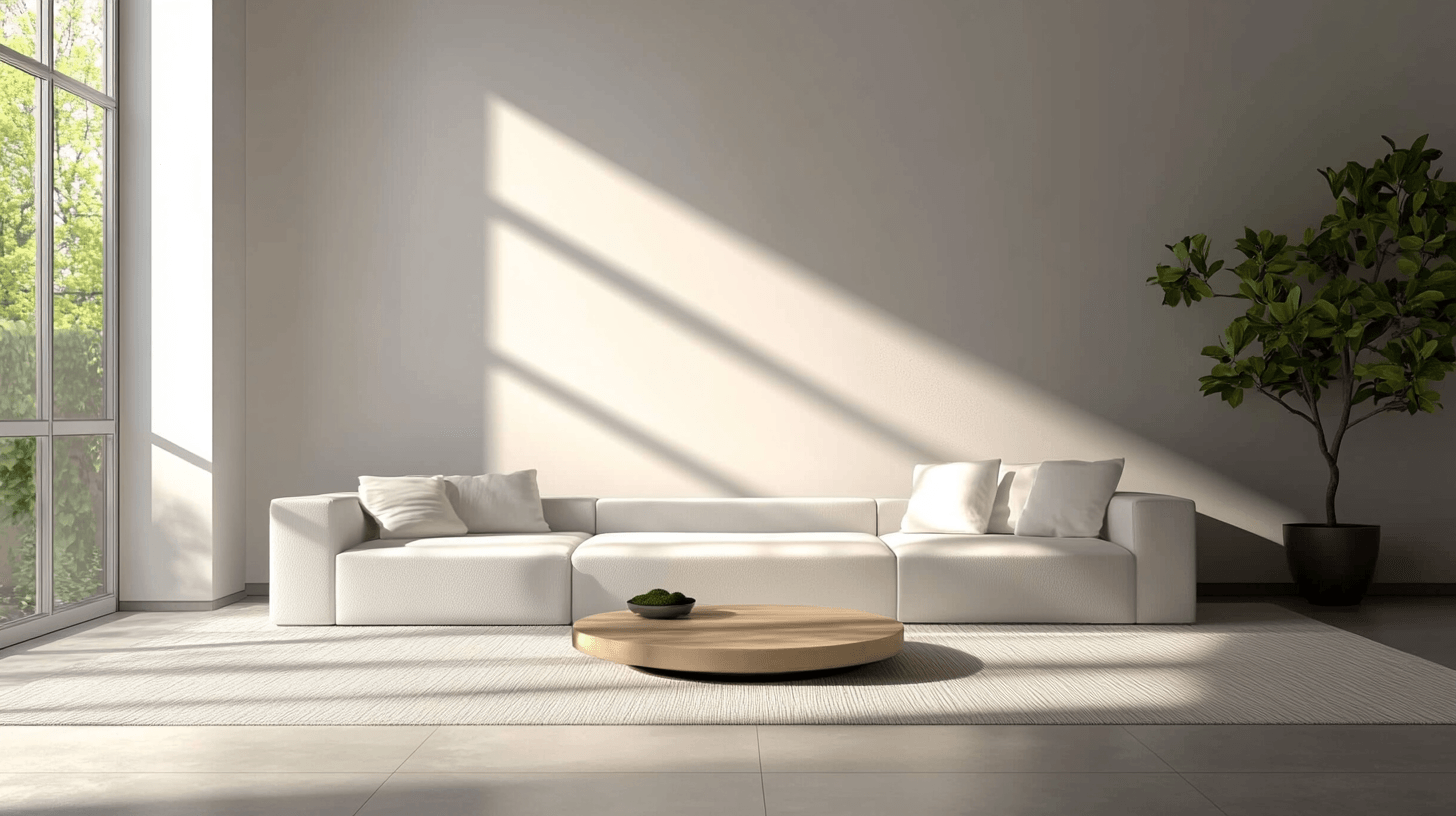 Schlichte Möbel für Urban Zen