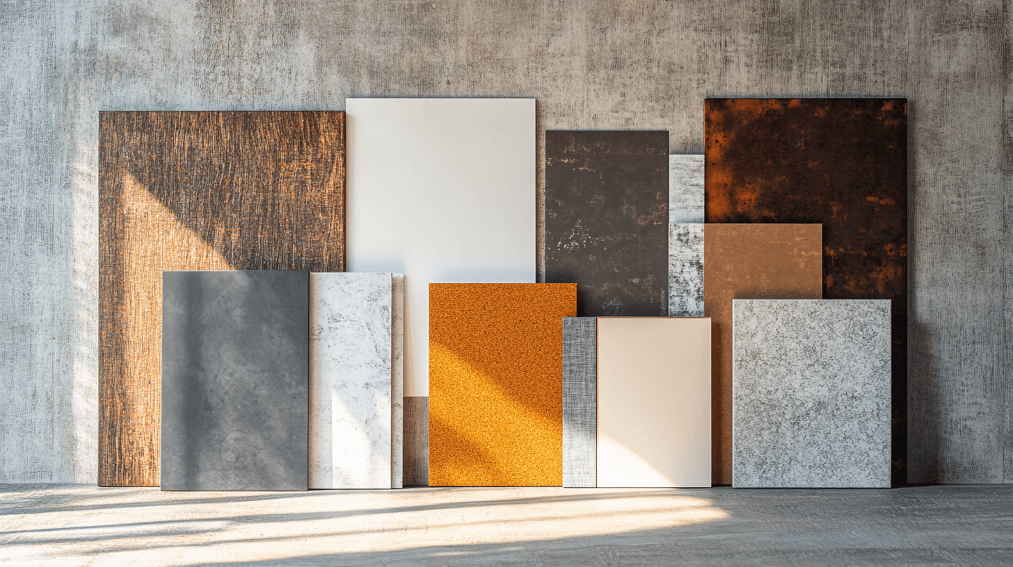 Materialien und Techniken für Wandkunst und Drucke
