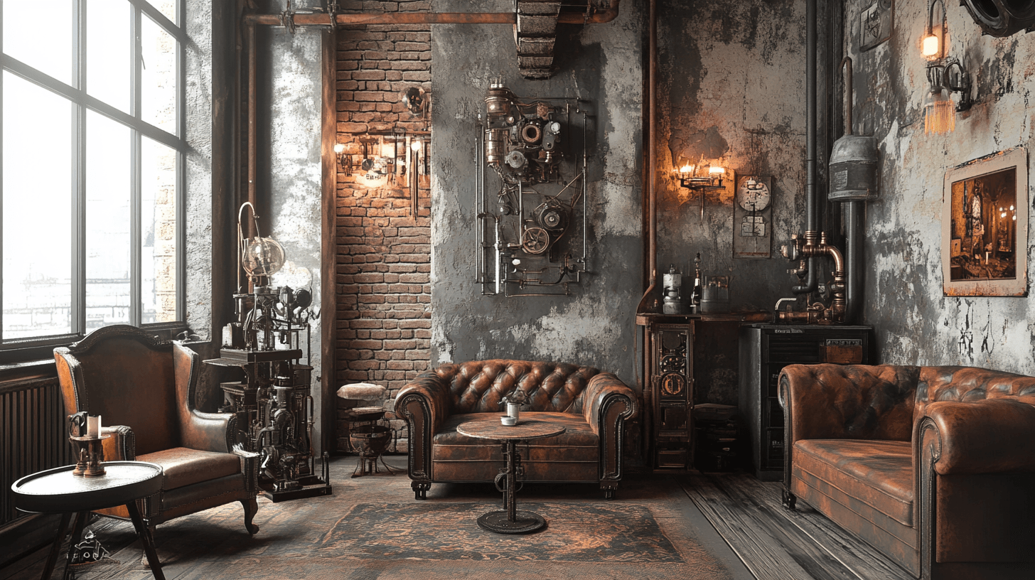 Einrichtungsstile im Steampunk-Design: Räume voller Geschichte und Fantasie