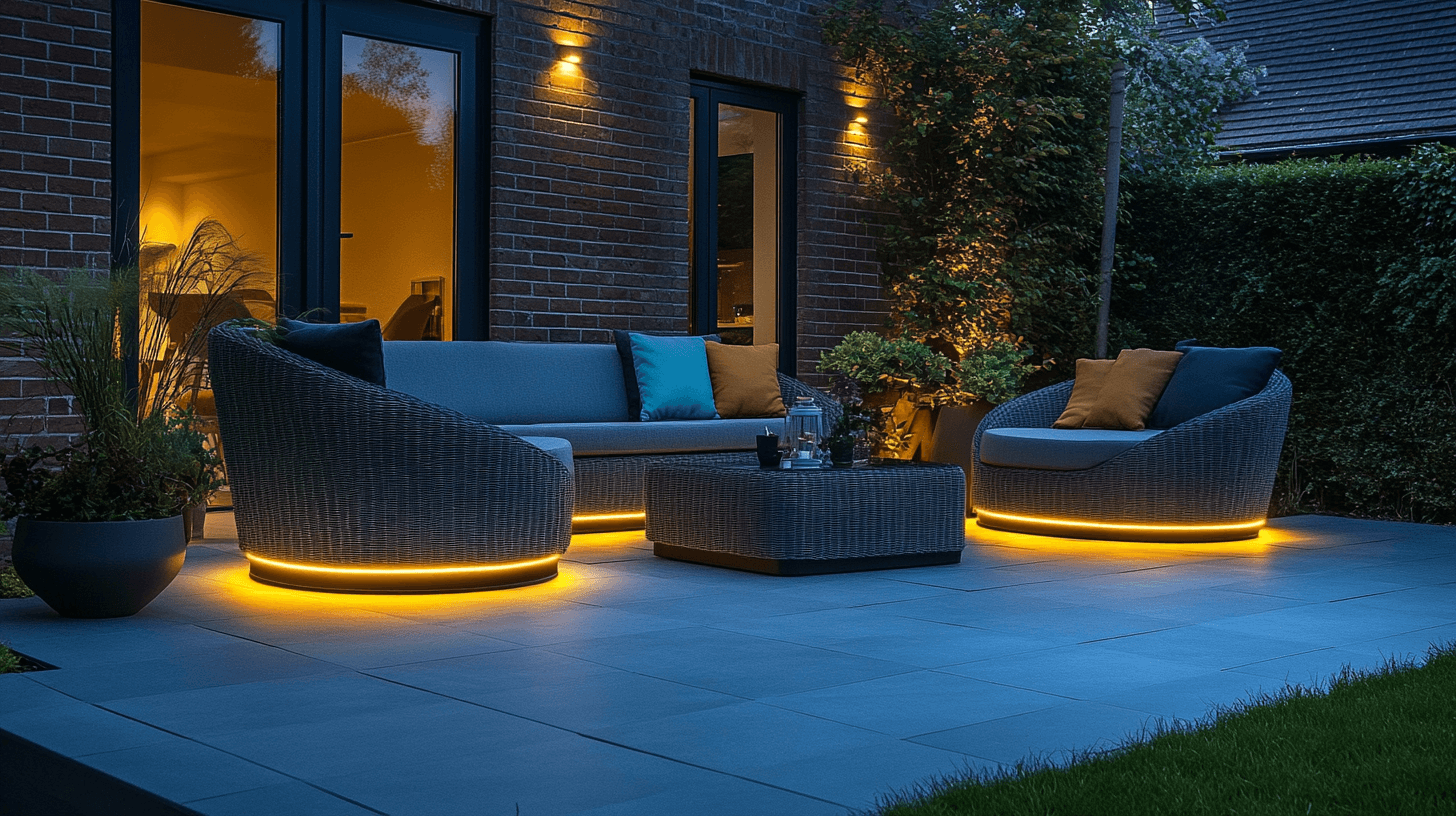 Ratschläge zur Einbindung von LED-Gartenmöbeln in deinen Aussenbereich
