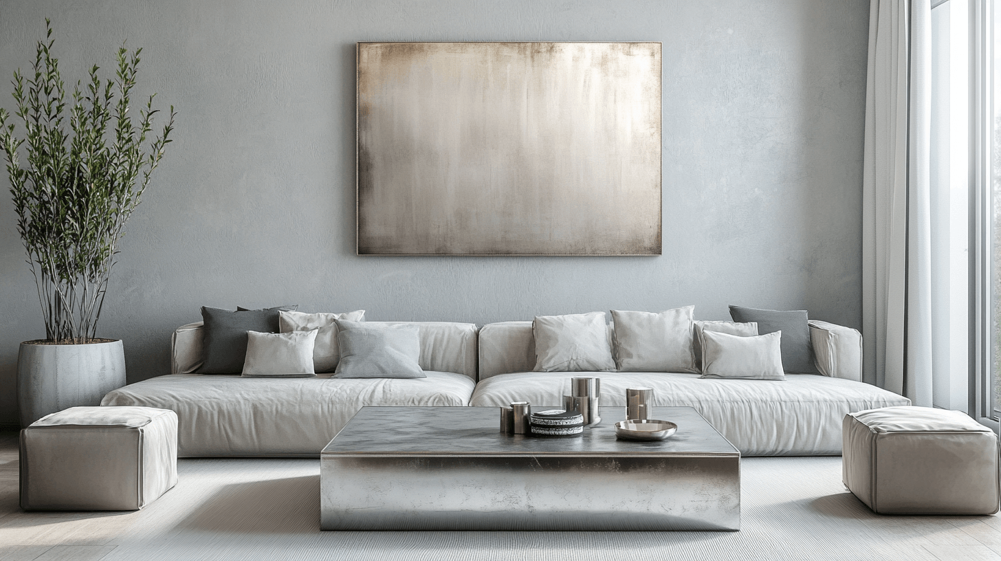 Zink als Dekoelement: Kühle Eleganz im Wohnraum