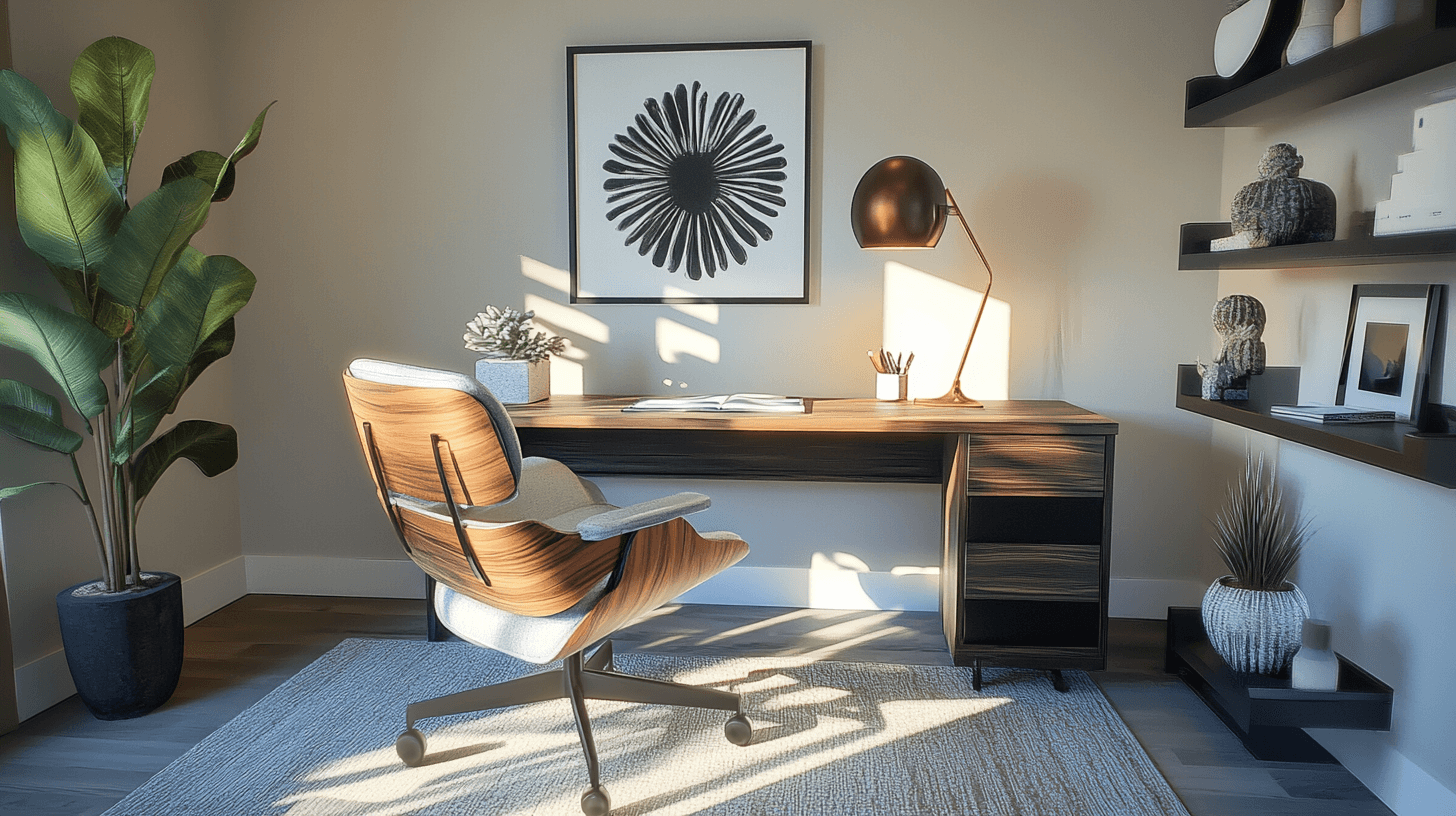 Das ideale Arbeitszimmer: Kreativität und Produktivität kombinieren