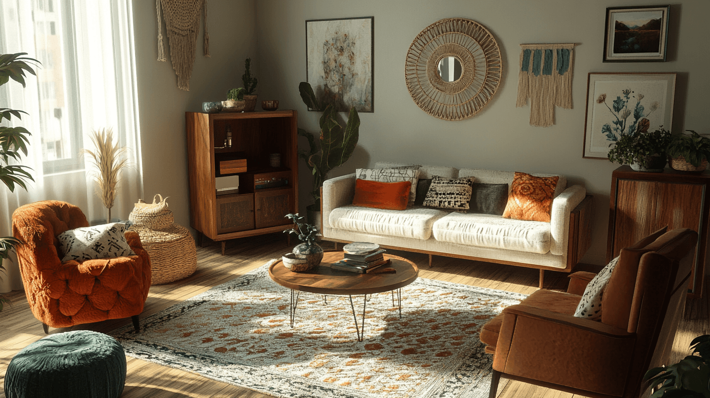 Möbel im Boho-Stil: Kombination aus Vintage und Modernem