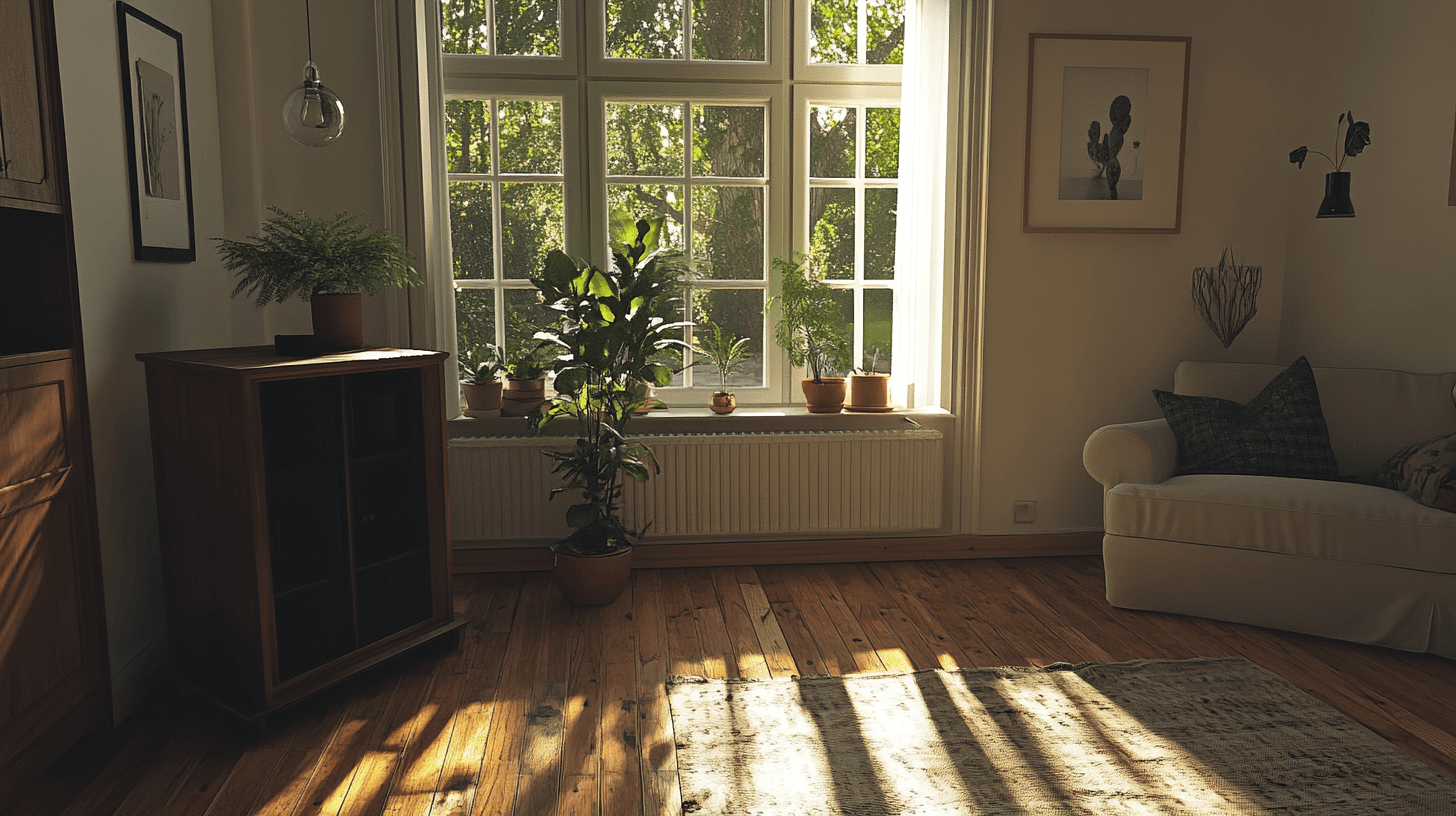Wohnstile, die den Hygge-Stil vervollständigen