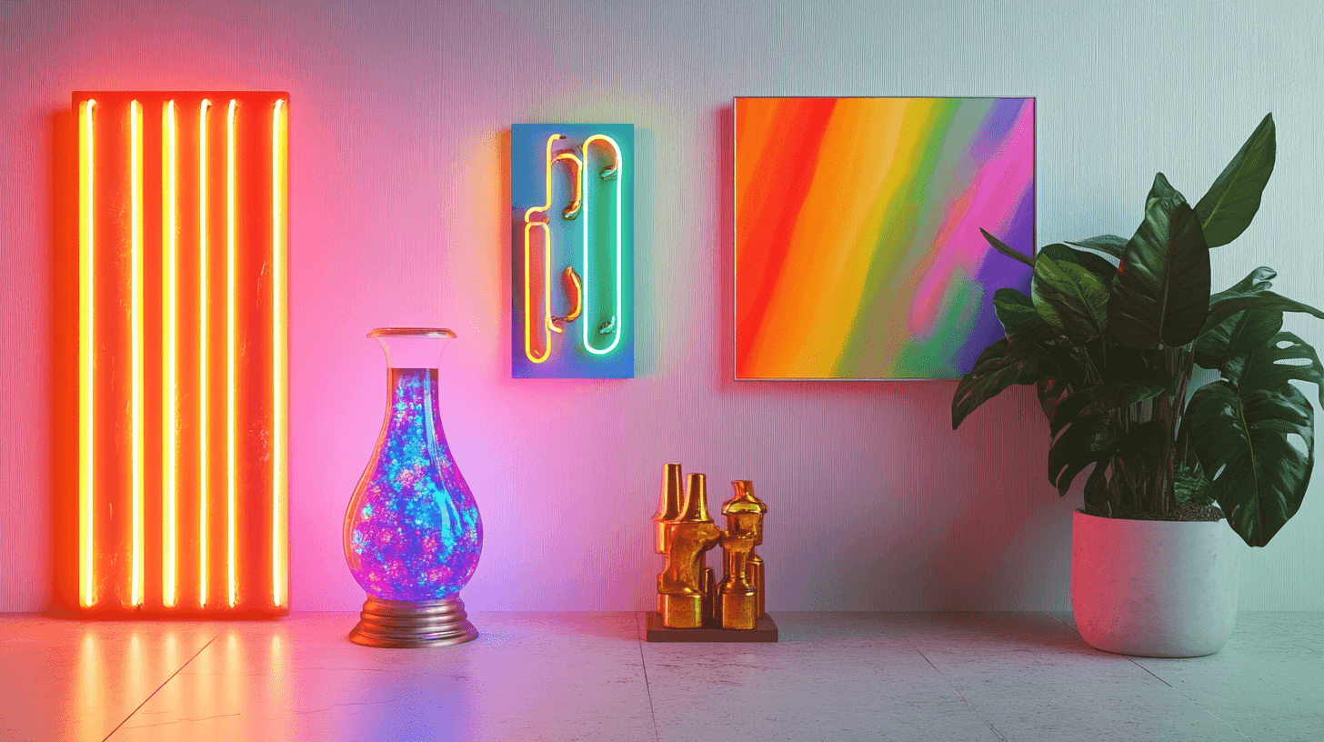 Dekoration im Retro-Stil: Accessoires und Farben der 90er-Jahre