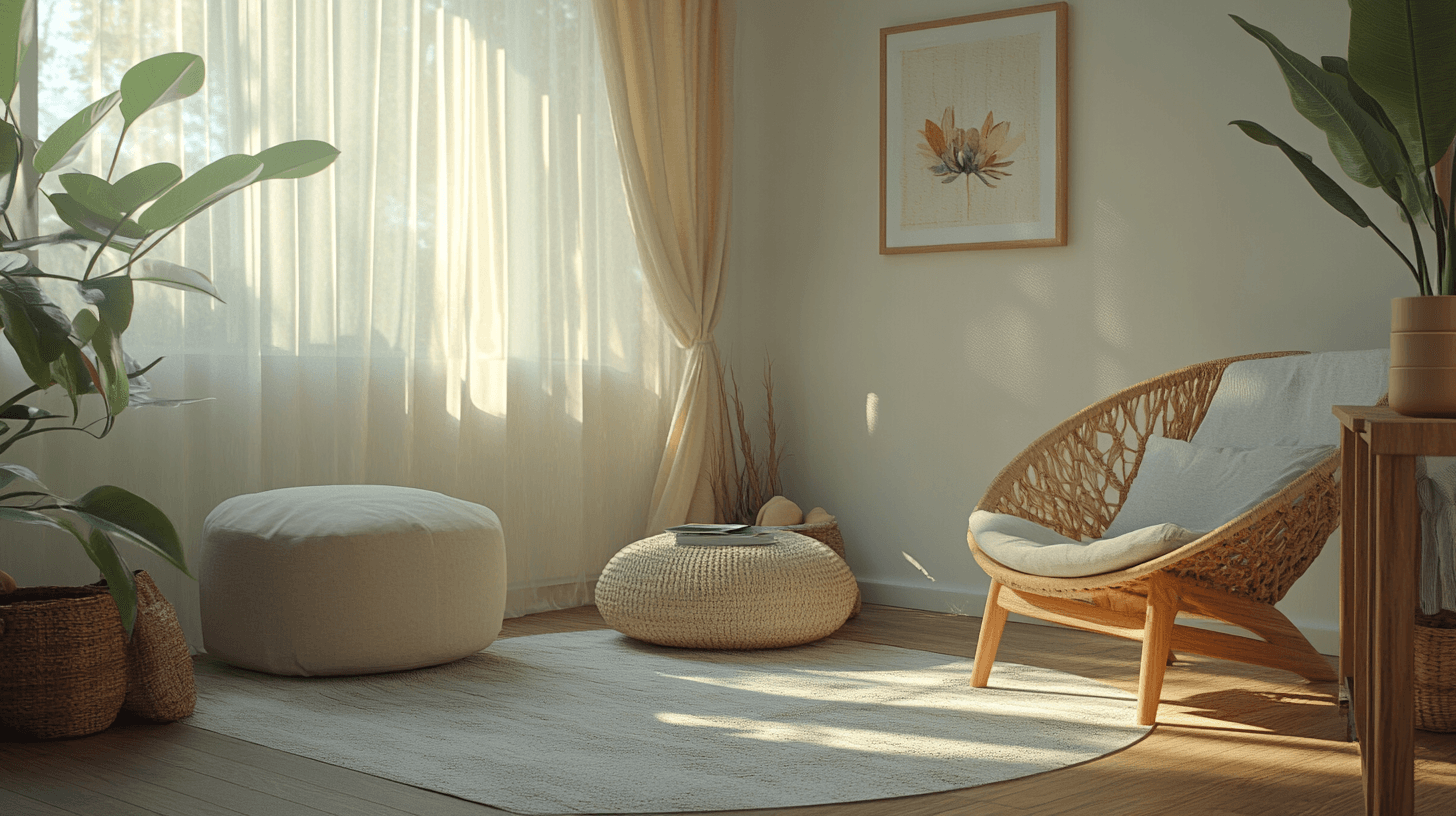 Möbel im Zen Boho Stil: Minimalismus begegnet Kreativität