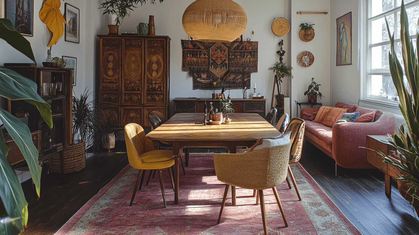 Möbel im Boho-Stil: Kombination aus Alt und Neu