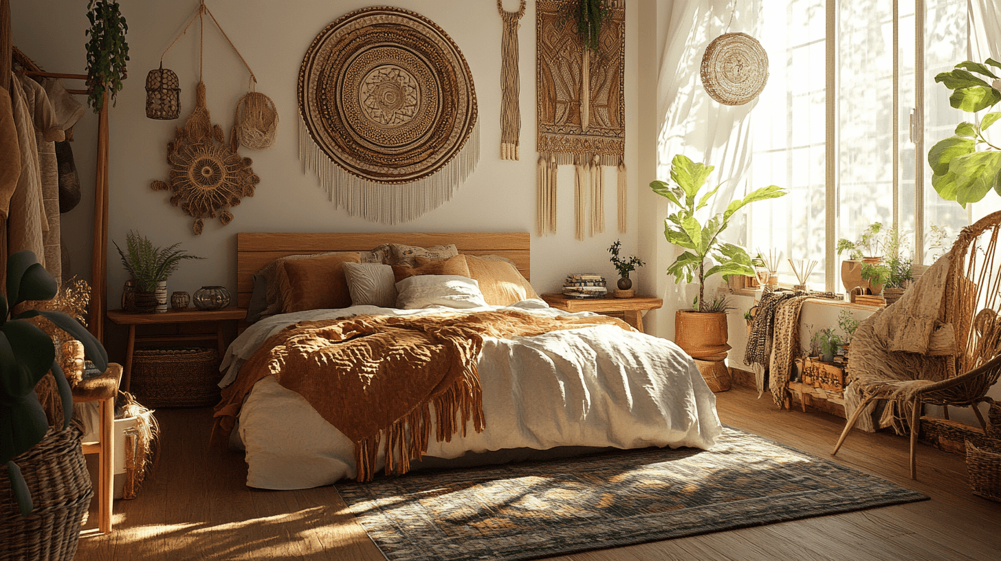 Schlafzimmer im Boho-Stil: Locker und einzigartig