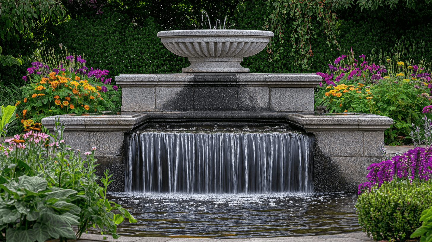 Elegante Gartenbrunnen: Ein Flair von Stil