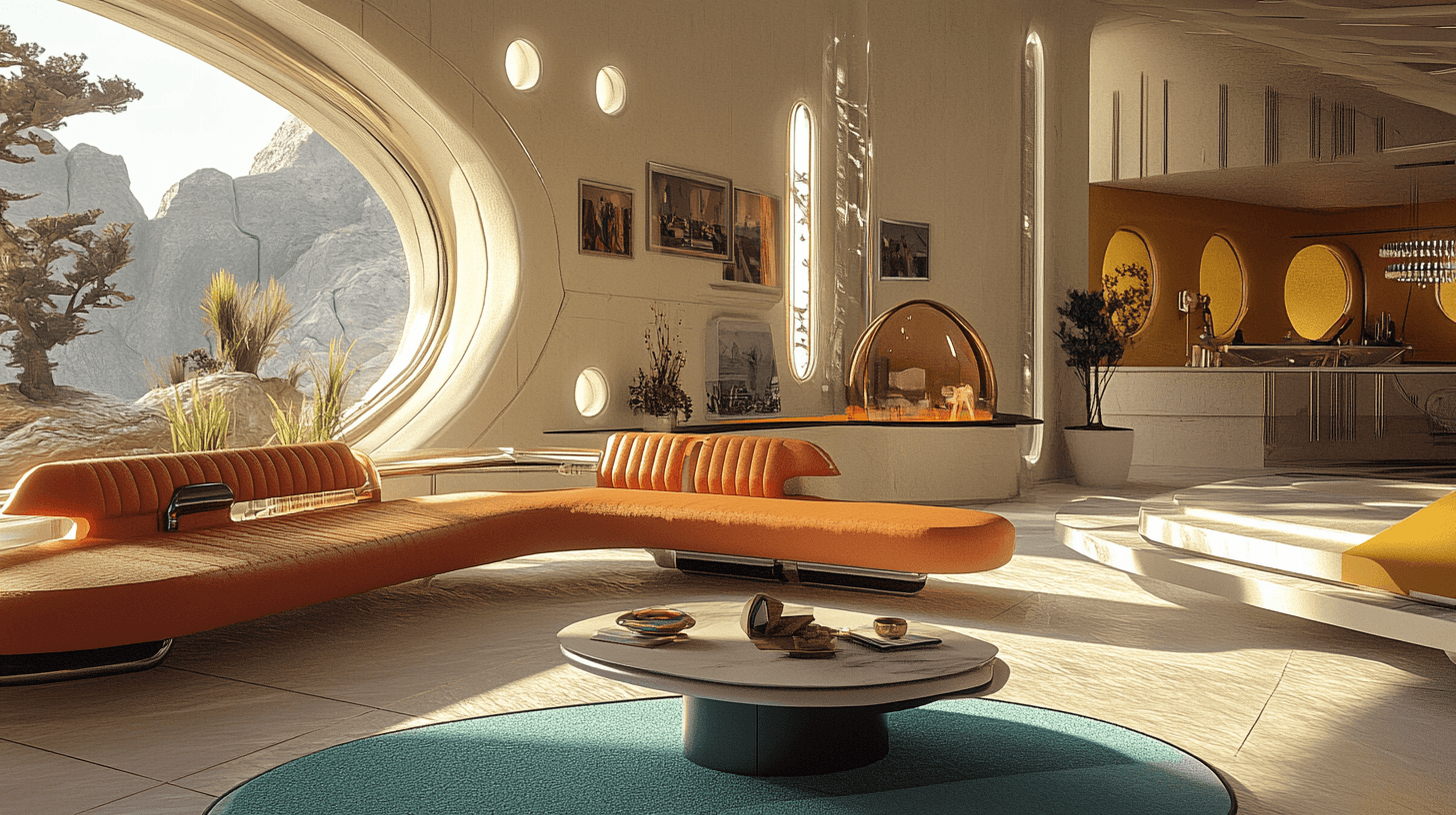 Einrichtungsstile im Retro Futurism