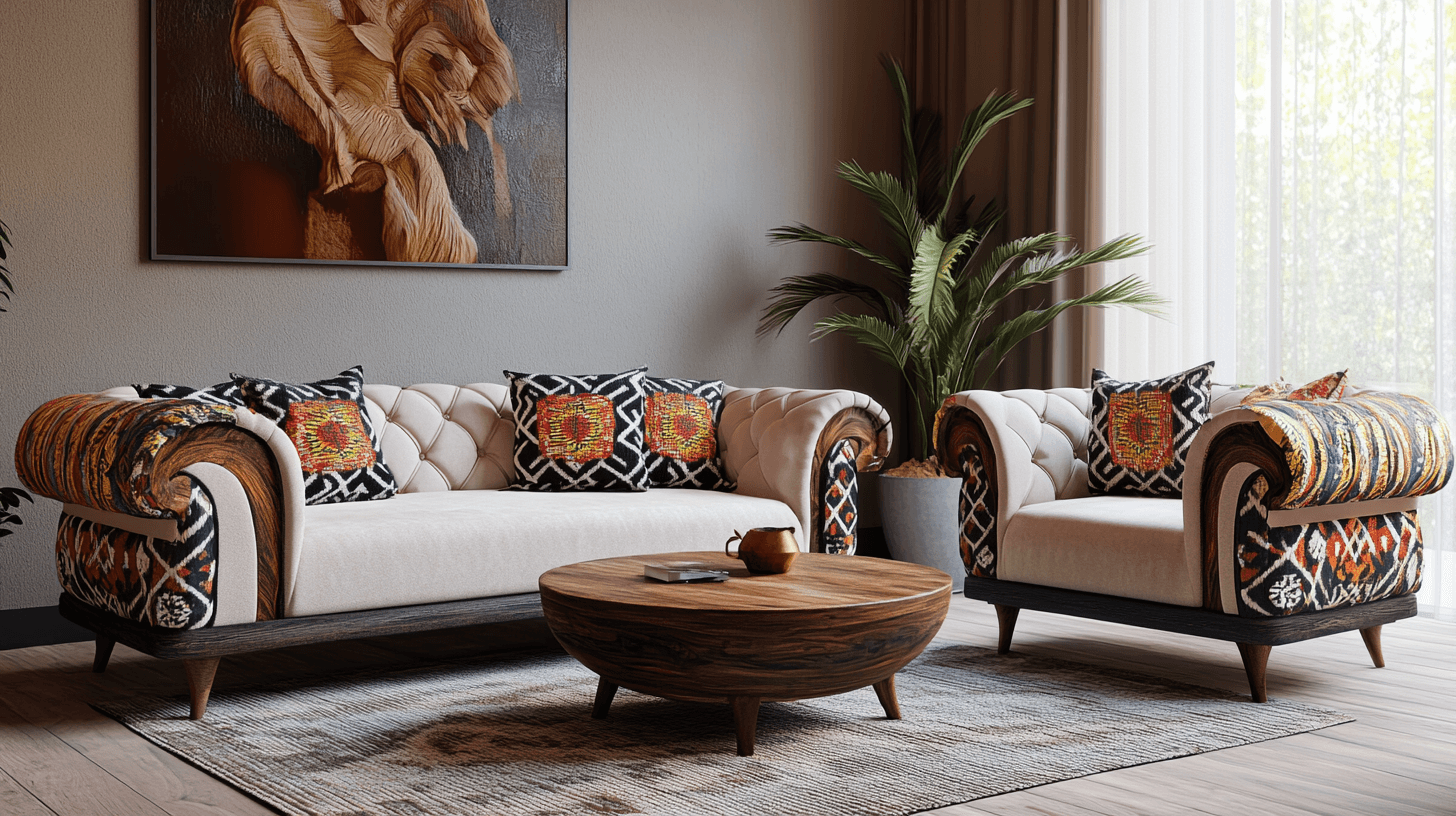 Möbel im Ethno-Chic-Design