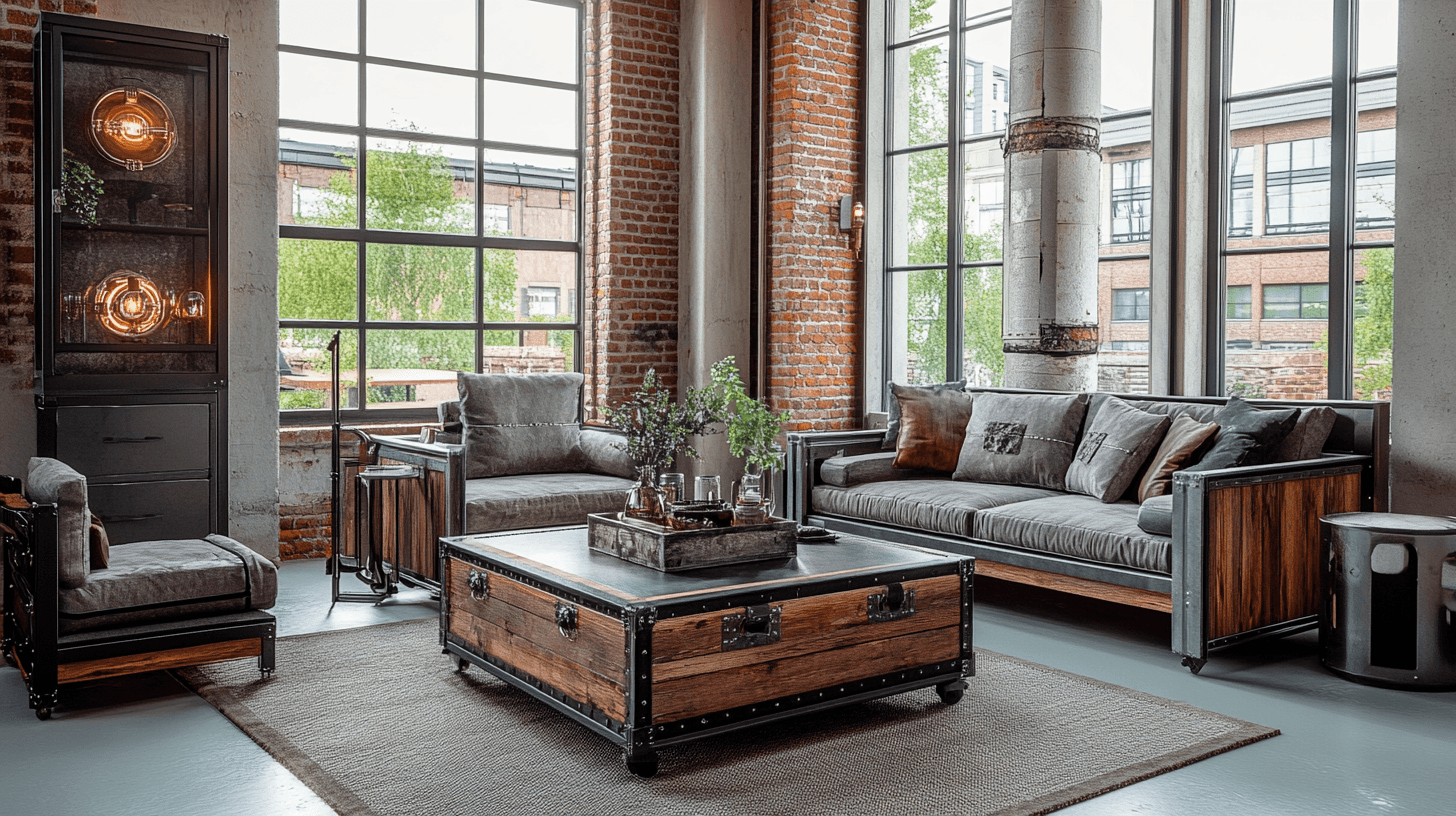 Industrial Chic: Robuste Materialien stilvoll vereint