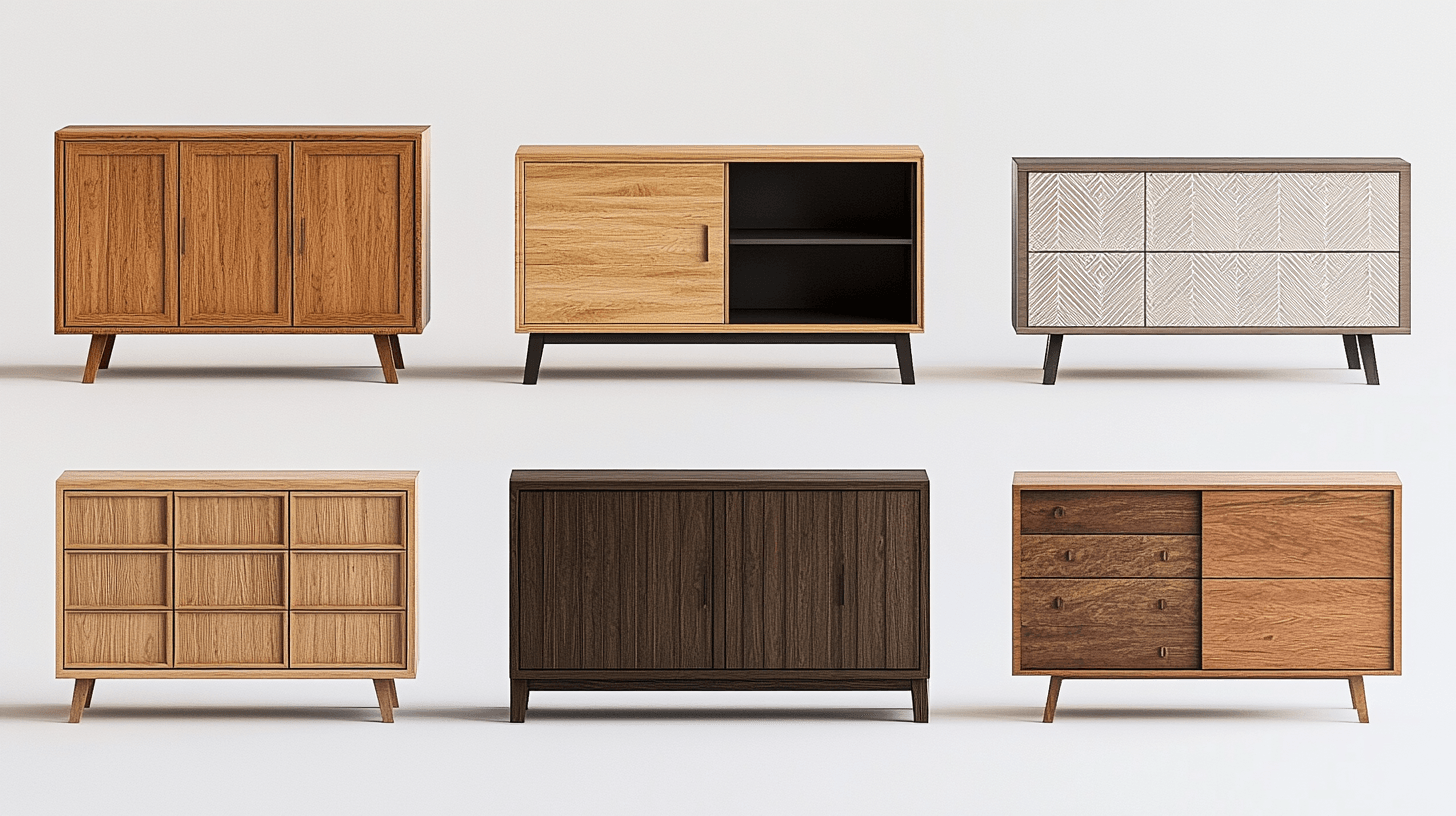 Gestaltungsvarianten von Sideboards