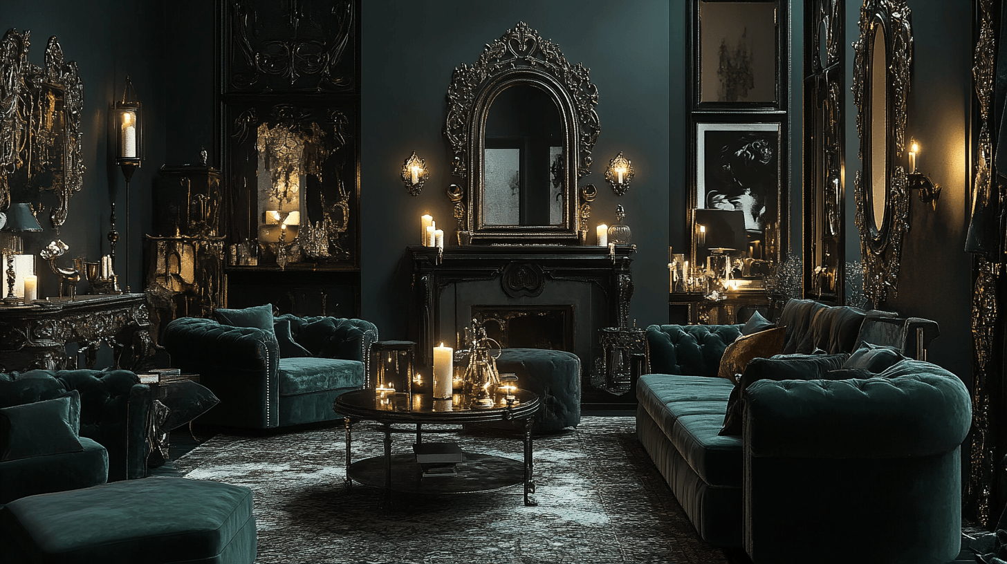 Gothic Chic: Dunkle Highlights und luxuriöse Details