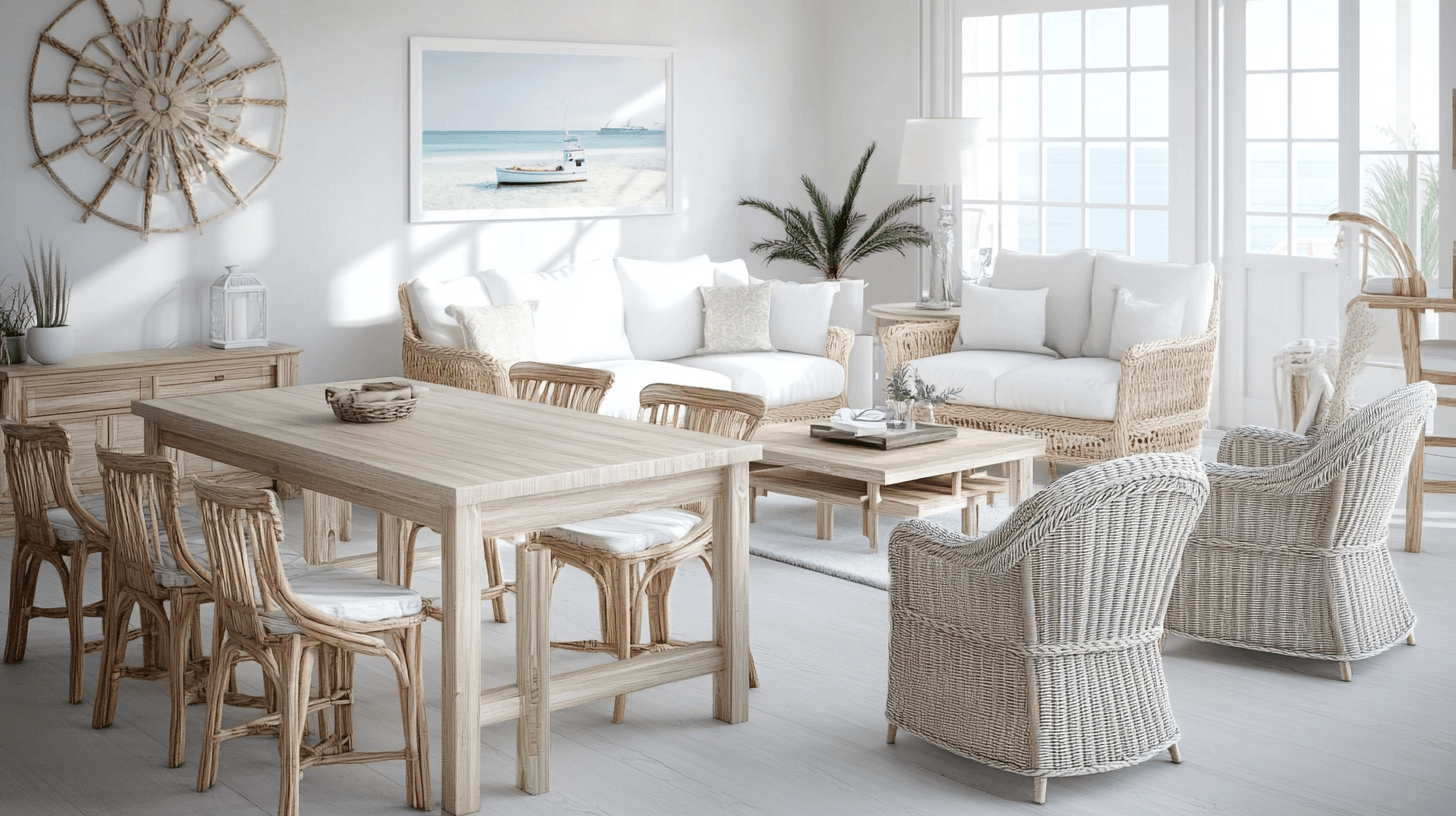Möbel im Coastal Chic-Stil
