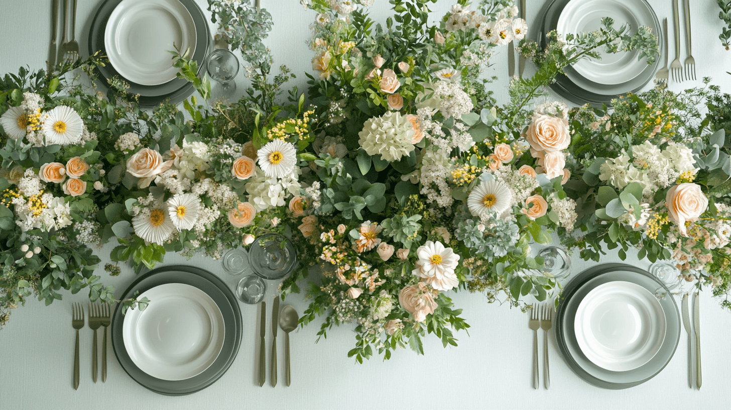 Florale Kreationen: Frische Highlights für den Tisch