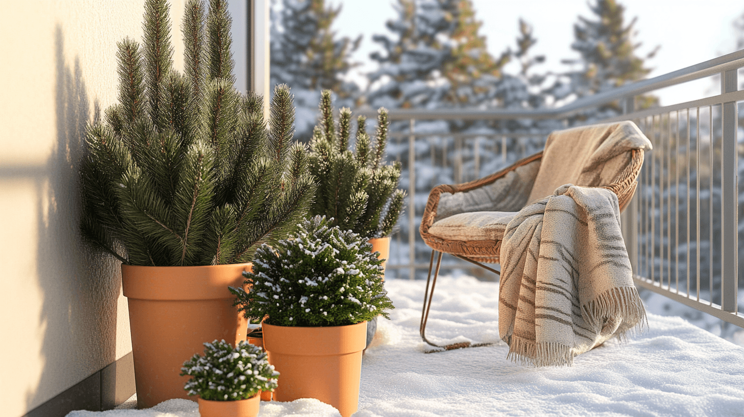 Immergrüne Gewächse für den Balkon