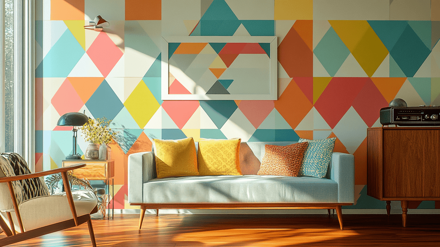 Farben und Muster: Das Herzstück des Retro-Stils