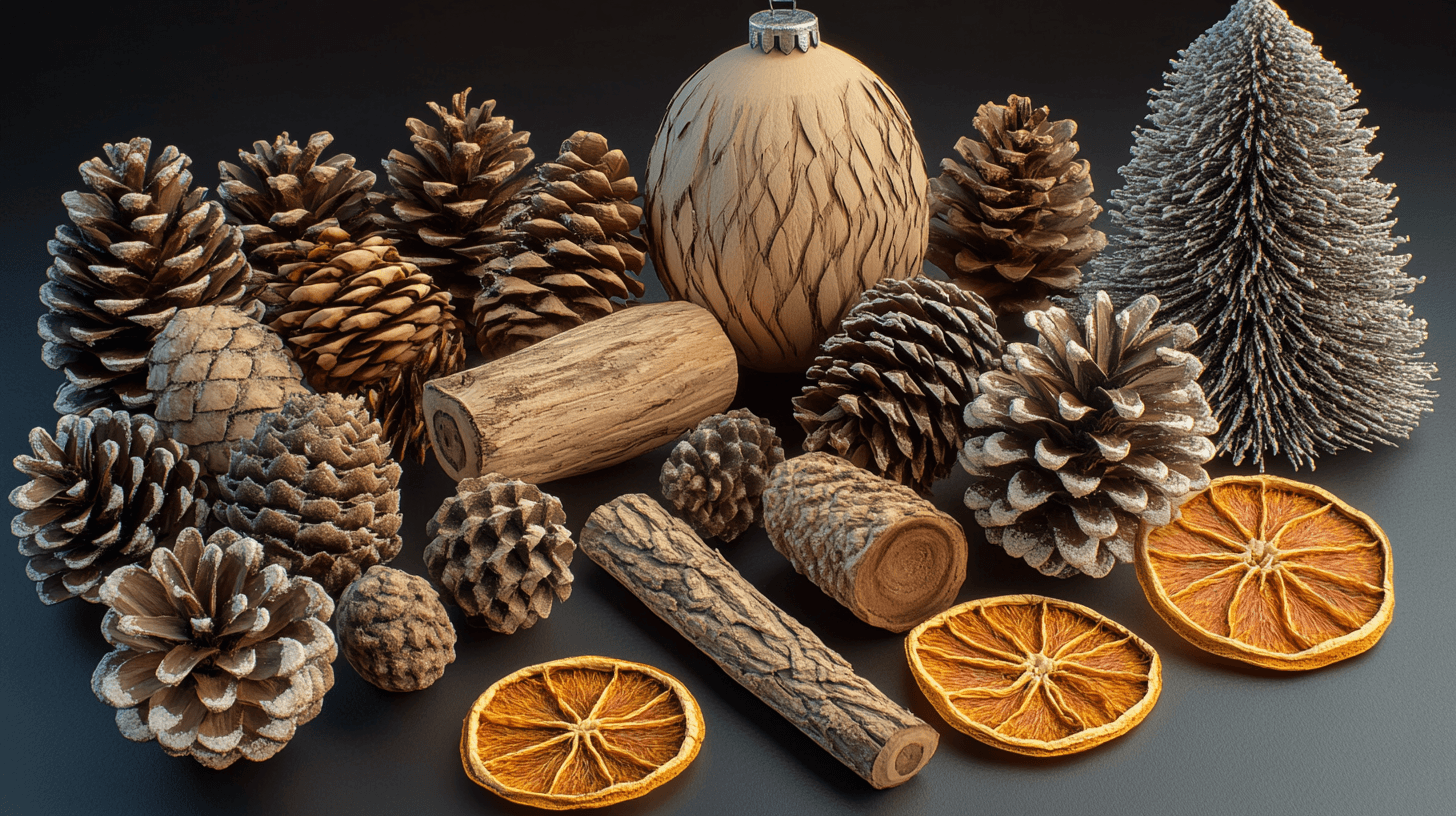 Natürliche Materialien für eine umweltfreundliche Weihnachtsdeko