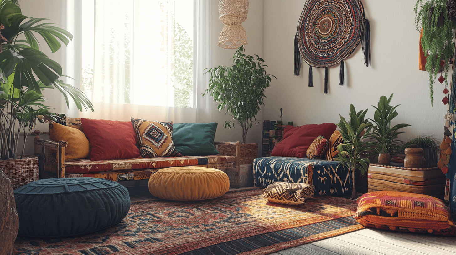Nomadic Boho: Unabhängigkeit und Einfallsreichtum im Raum