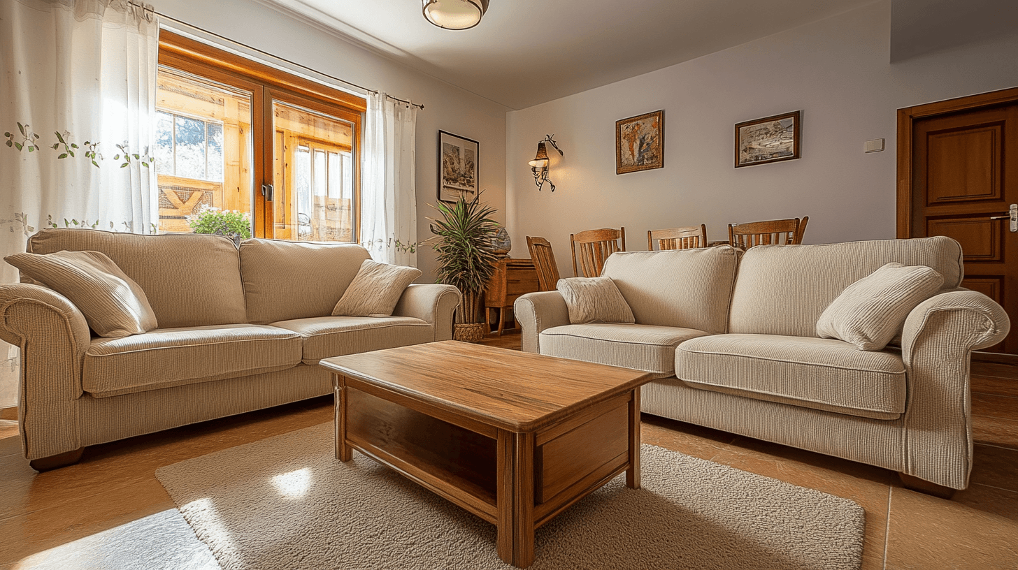 Beige und Holz: Natürliche Kombinationen für mehr Behaglichkeit