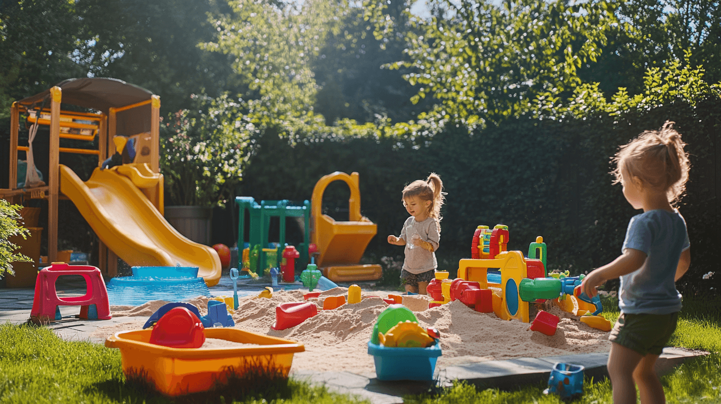 Spielzeug für draussen: Spass im Garten für Kinder