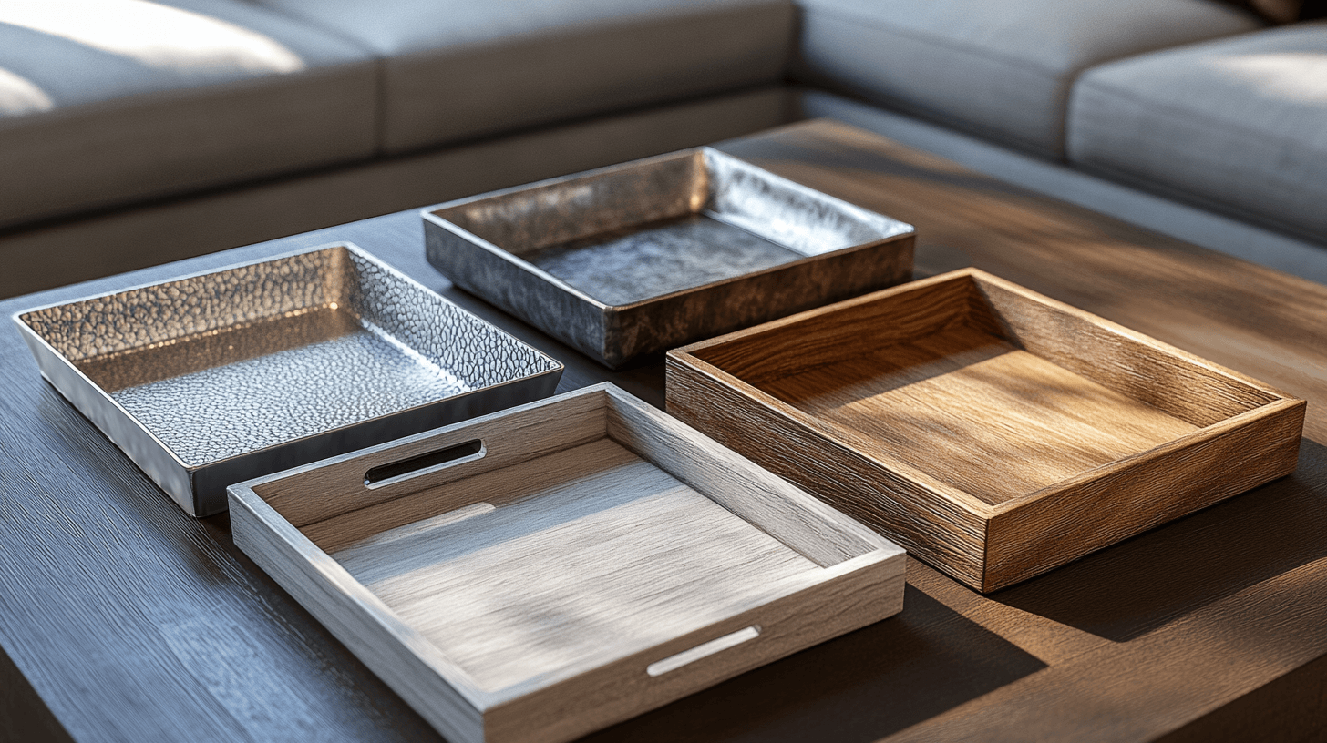 Materialien und Designs: Das richtige Tablett für deinen Stil