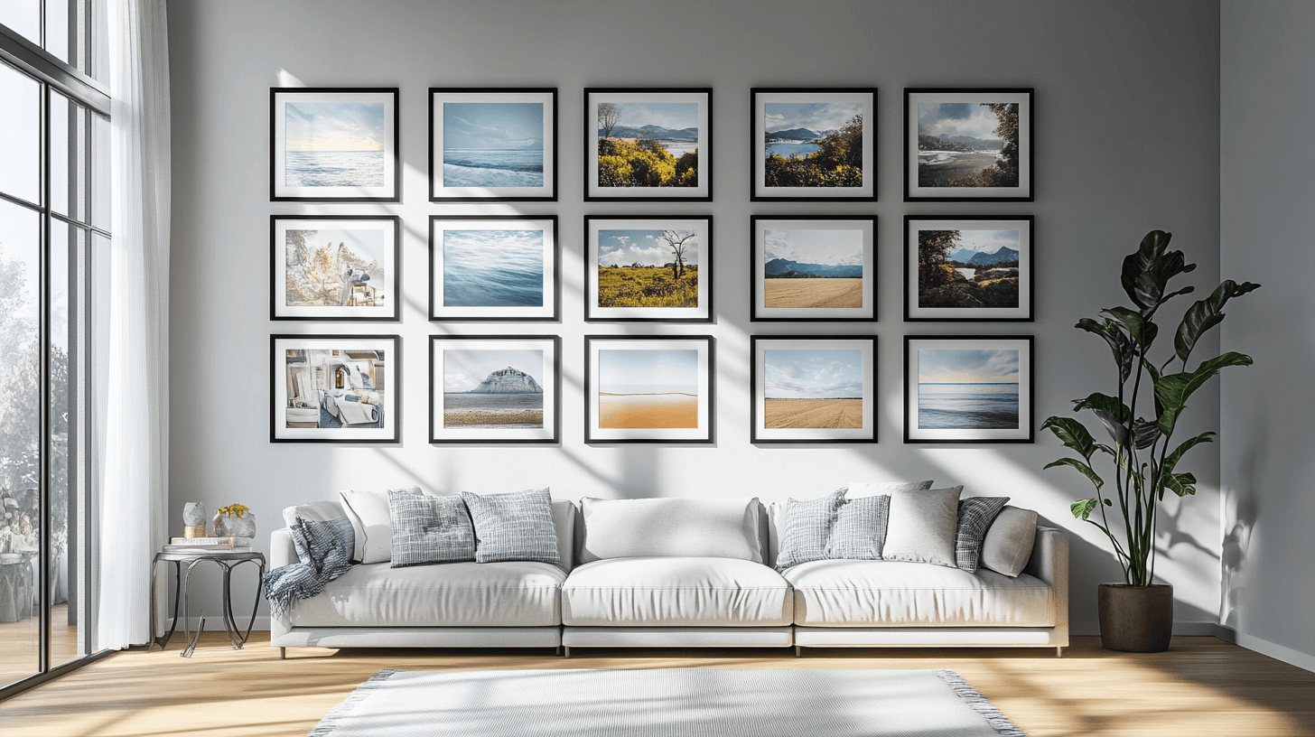 Die optimale Gestaltung deiner Bilderwand